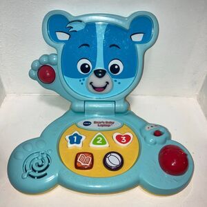 VTech Bear's Baby Laptop baby boy shapes and numbers